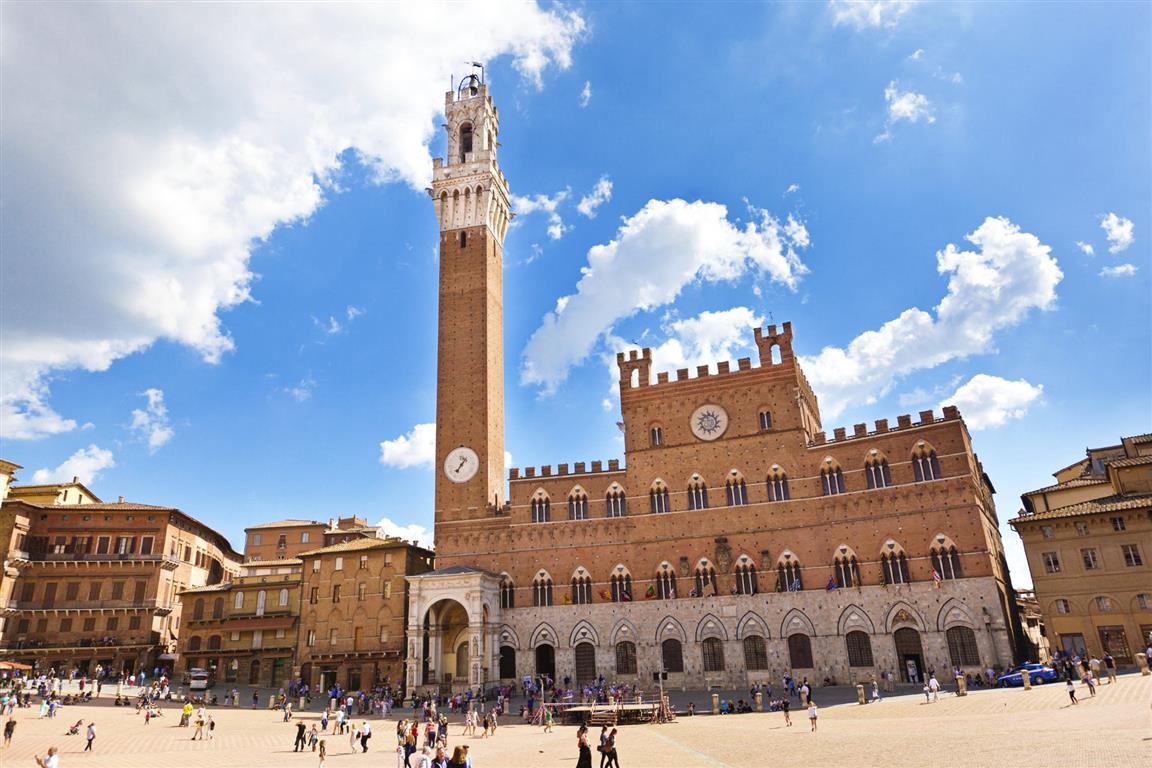 357_Siena, piazza del campo, Italië